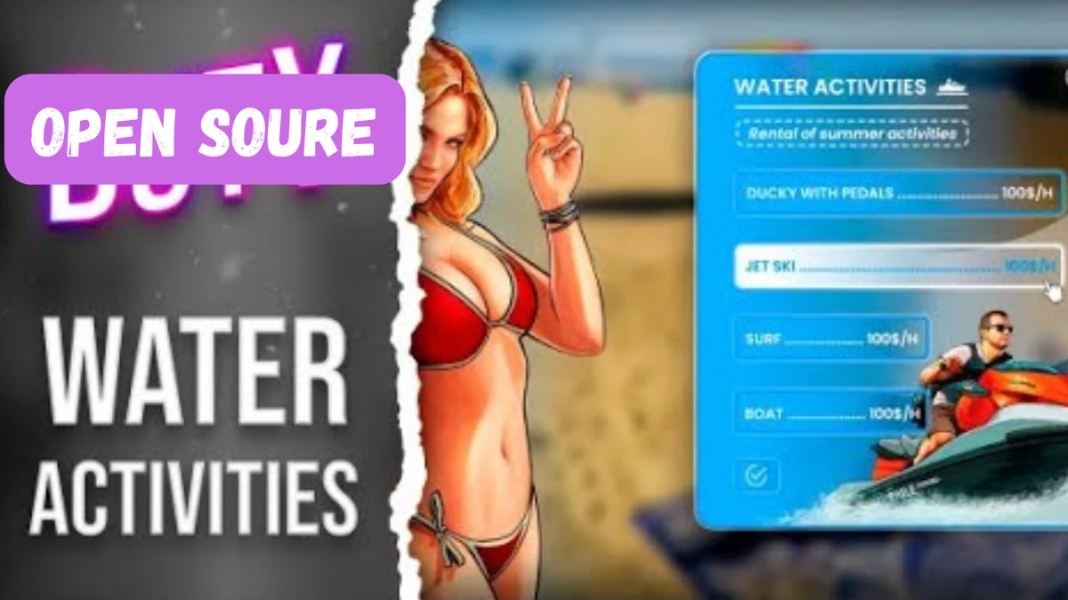 Rent Water Activities FiveM | ESX QBCore QBOX Scrip